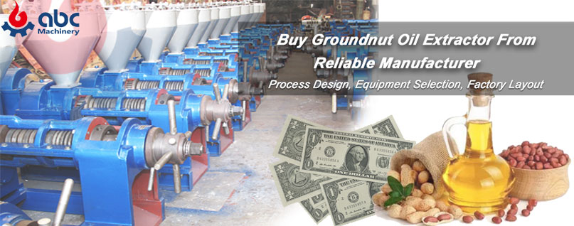 reliable groundnut/peanut oil extraction machine manufacturer/supplier