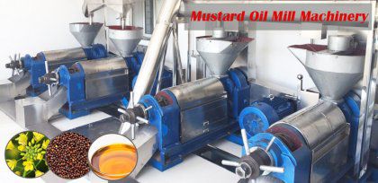 Mustard Oil Mill Machinery