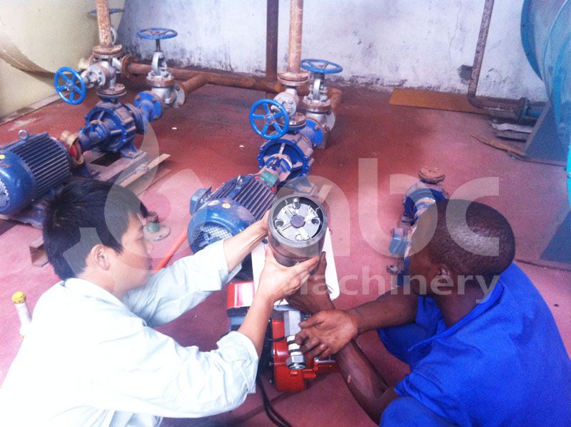 Coconut Oil Refining Pumps Installation