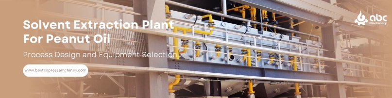 organic solvent extraction of peanut oil 