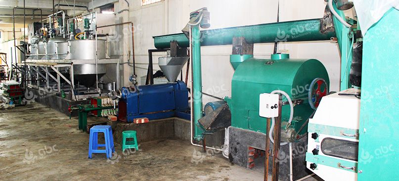 Small Groundnut Oil Milling Plant