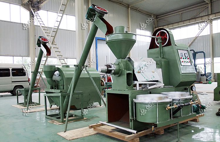 Small Rice Bran Automatic Oil Extraction Line
