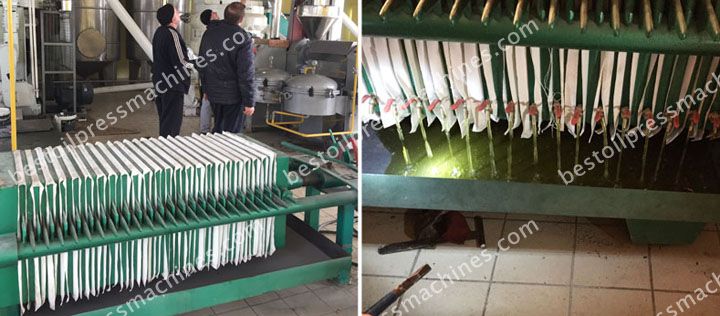 edible sunflower oil filter machine