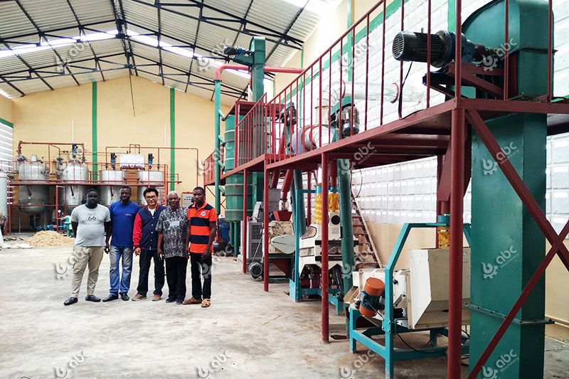 small commercial oil processing plant