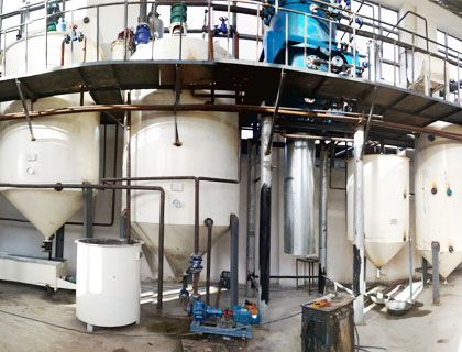 10TPD Cottonseed Oil Refinery Production Line in Afghanistan
