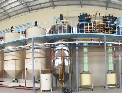 30TPD Cotton Seed Oil Refinery & Fractionation Plant in Afghanistan