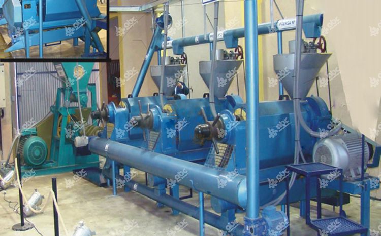 vegetable oil pressing line at factory price