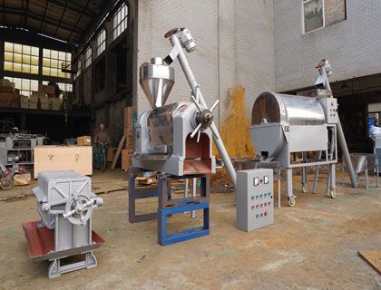 6TPD Small Palm Kernel Oil Extraction Assembly Unit to Nigeria