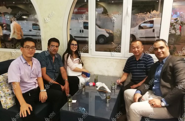 Tunisia customers with our engineers