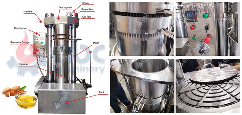 organic cold pressed almond oil processing suppliers