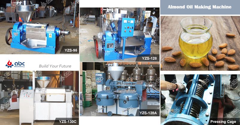 almond  oil making machine for sales