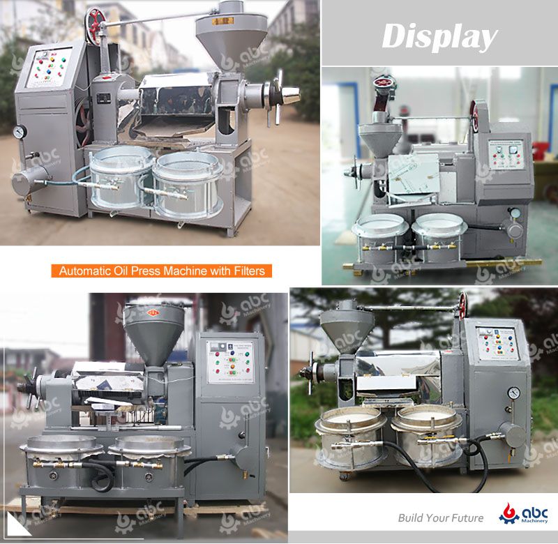 aumatic oil press machine with filters features