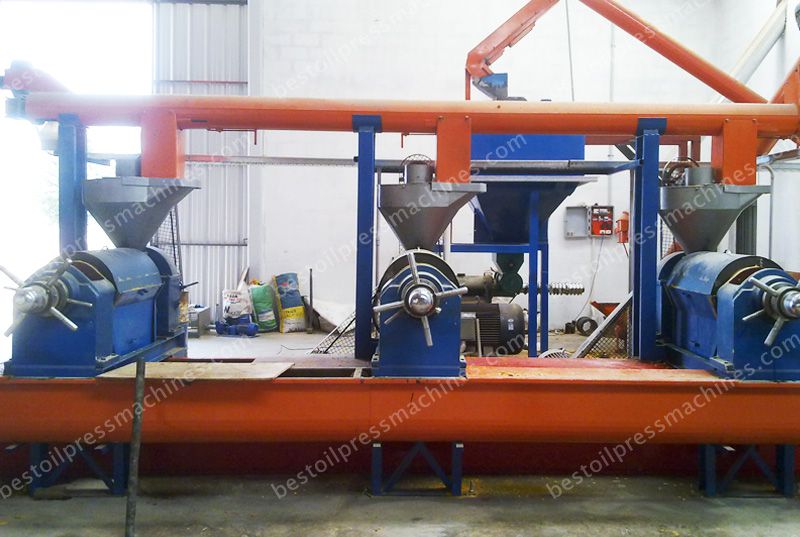 30tons screw soybean oil processing plant for sale