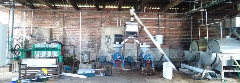 castor oil manufacturing plant setup in Colombia