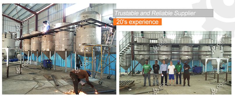 complete set of soybean oil refining plant