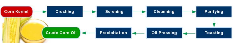 corn germ oil extraction process