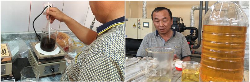 cotton seed oil refining testing