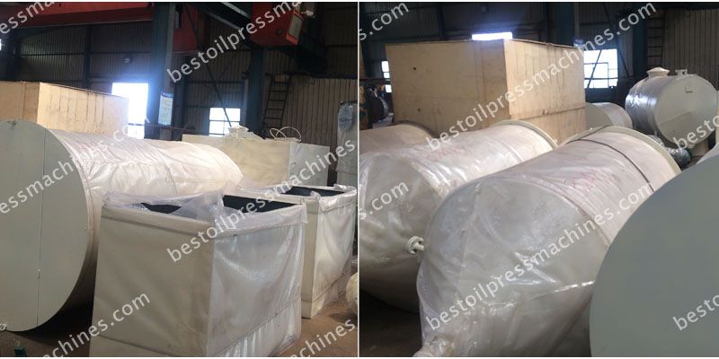 cotton seed oil tanks and pots