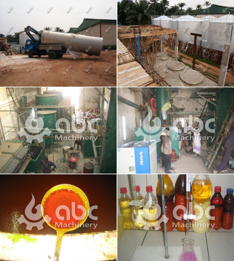 Manufacturing Crude palm kernel oil refinery processing machine