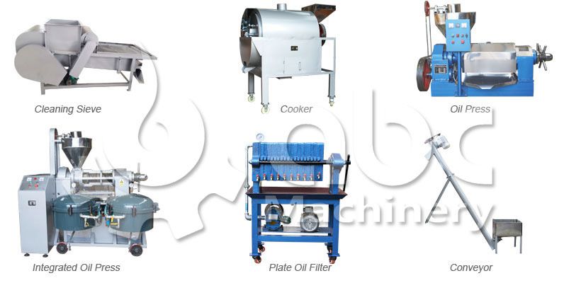 groundnut oil processing mill machines