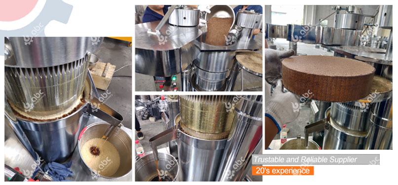 sweet almond oil cold press machine for home use