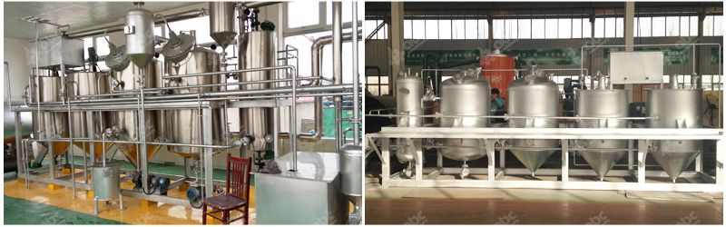 mustard oil refining machine at factory price