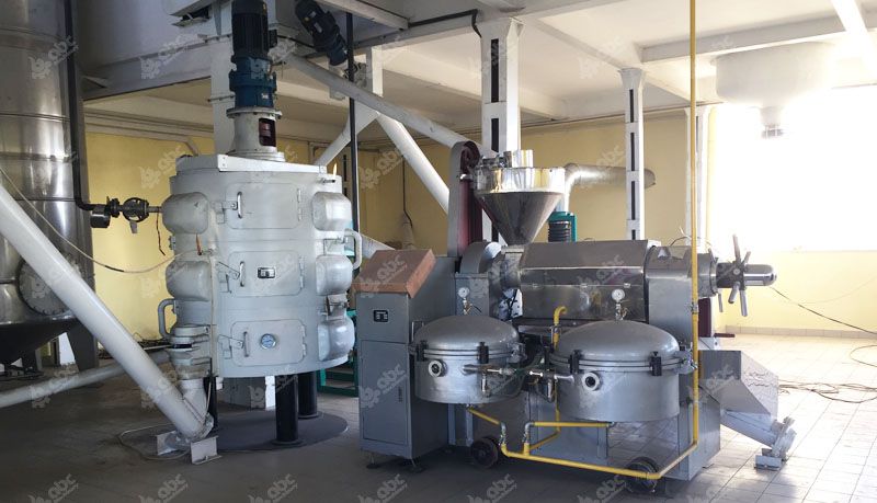 automatic oil machine in oil mill plant