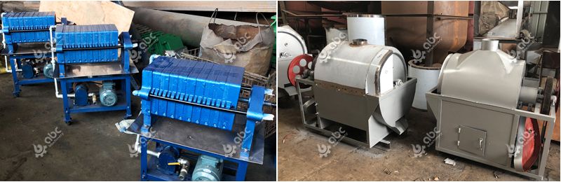 oil filter machine and seeds cooking machine