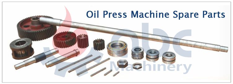 oil press machine spare parts for sales