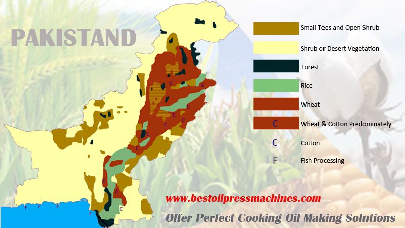 pakistan oil-bearing seeds distribution