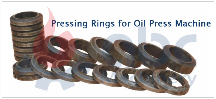 oil press machine pressing rings