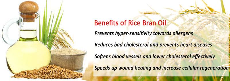 rice bran oil benefits