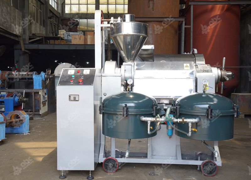 automatic rice bran oil production machine