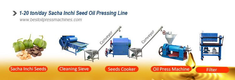 small sacha inchi oil pressing machines