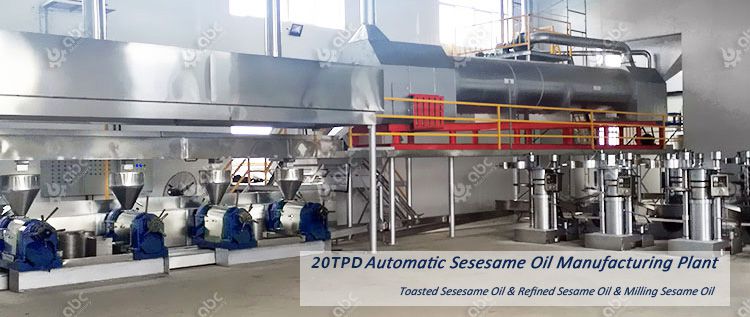 sesame oil processing plant cost