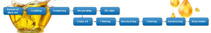 Shea Butter Oil Production Process