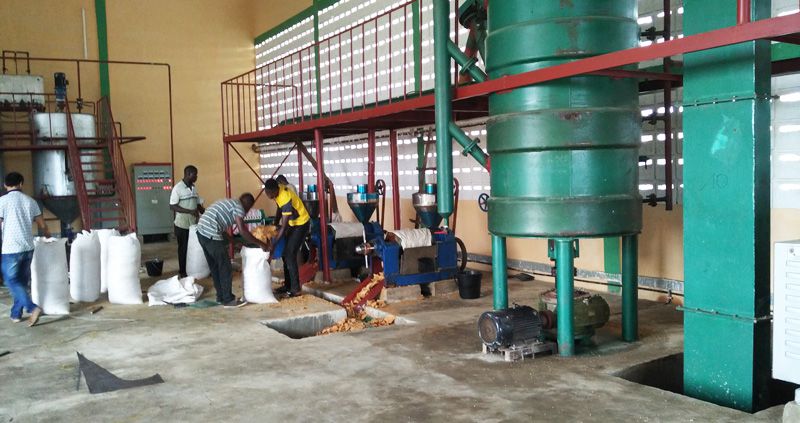 small sunflower oil manufacturing plant