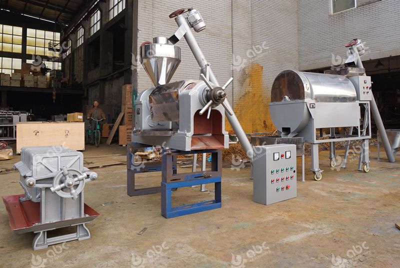 5 tons small scale vegetable oil pressing line