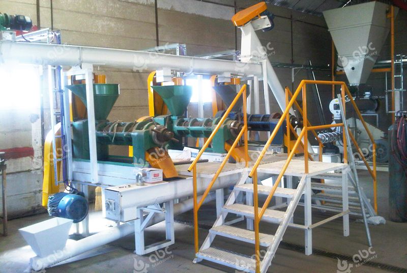 15 tons small vegetable oil extraction line