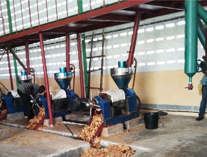 15TPD Soya/Peanut Oil Pressing & 3TPD Oil Refining Line in Togo