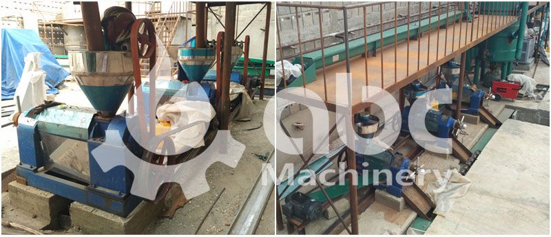 soya oil pressing unit