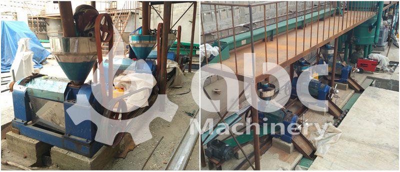 soya oil pressing unit