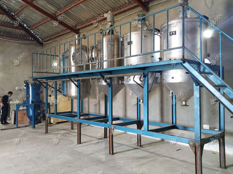 small soybean oil refining machine in Nigeria