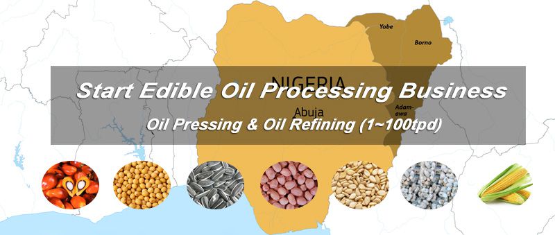 start edible oil manufacturing business in Nigeria