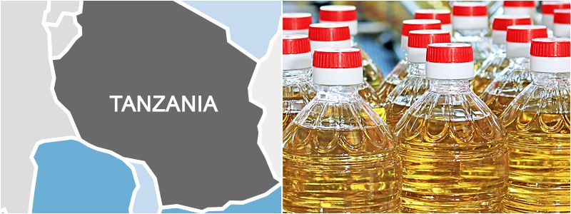 sunflower oil production industry in Tanzania