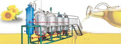 Sunflower Oil Refinery Machines & Sunflower Oil Refining Process