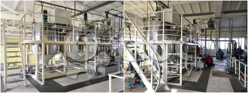 vegetable oil refining machine for sale