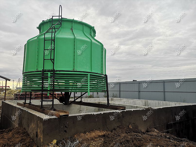 water cooling tower for canoal oil processing